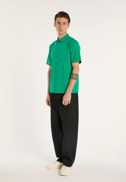 Montagut Short-sleeved cotton shirt - LAURIER