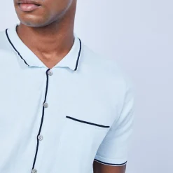 Montagut Short-sleeved cotton shirt - LILIAN