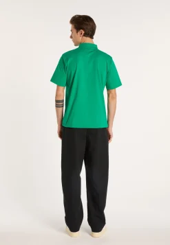 Montagut Short-sleeved cotton shirt - LAURIER
