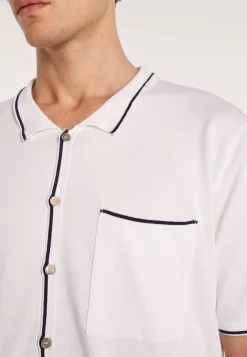Montagut Short-sleeved cotton shirt - LILIAN