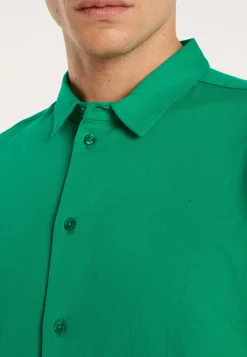 Montagut Short-sleeved cotton shirt - LAURIER