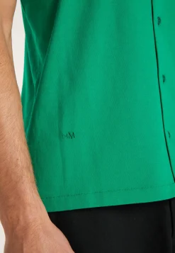 Montagut Short-sleeved cotton shirt - LAURIER