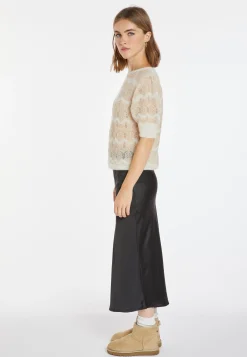 Montagut Short-sleeved mohair balloon sweater - Cosmos
