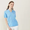 Montagut Short-sleeved patterned polo shirt - Angie