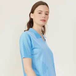 Montagut Short-sleeved patterned polo shirt - Angie