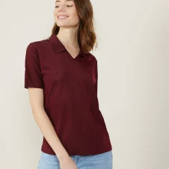 Montagut Short-sleeved patterned polo shirt - Angie