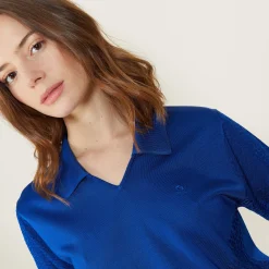 Montagut Short-sleeved patterned polo shirt - Angie