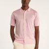 Montagut Short-sleeved shirt in Fil Lumière - Roman