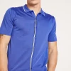Montagut Short-sleeved shirt in Fil Lumière - Roman