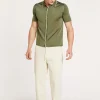 Montagut Short-sleeved shirt in Fil Lumière - Roman