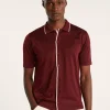 Montagut Short-sleeved shirt in Fil Lumière - Roman