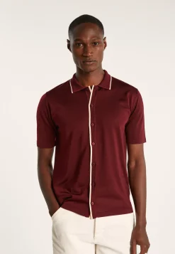 Montagut Short-sleeved shirt in Fil Lumière - Roman