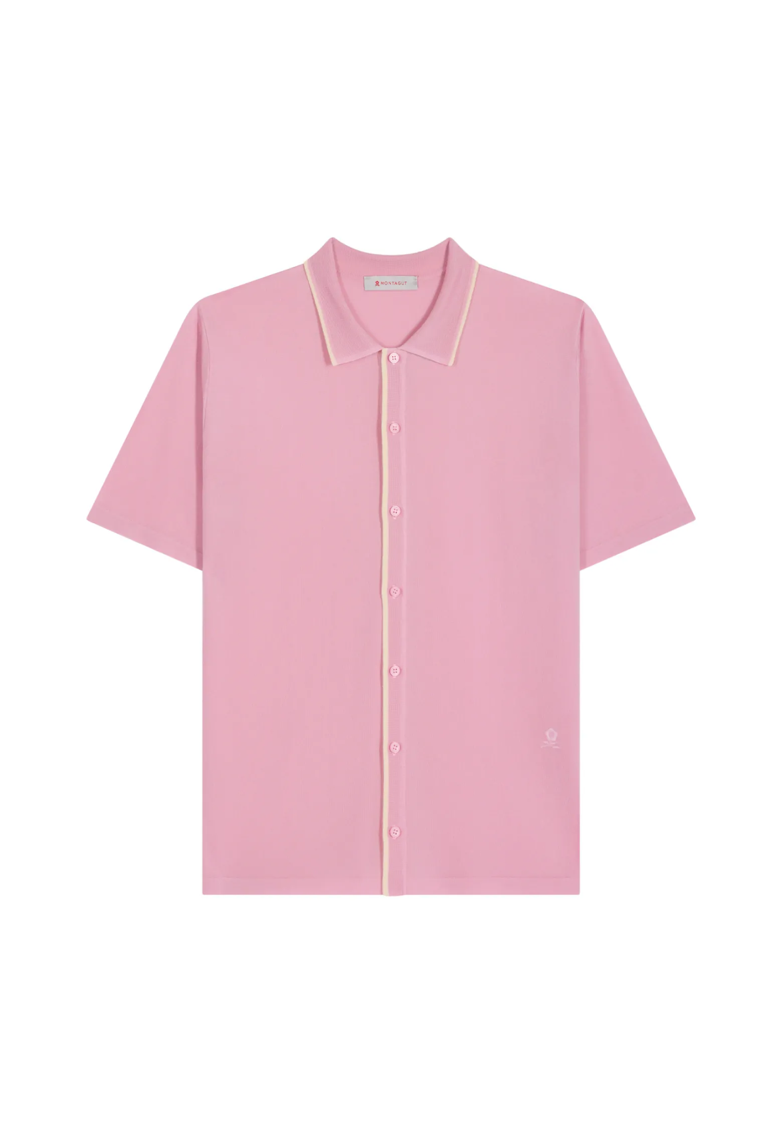 Montagut Short-sleeved shirt in Fil Lumière - Roman