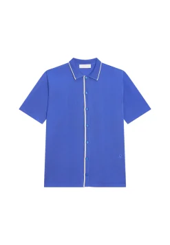 Montagut Short-sleeved shirt in Fil Lumière - Roman