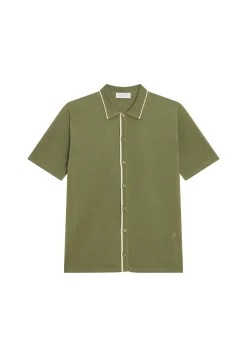 Montagut Short-sleeved shirt in Fil Lumière - Roman