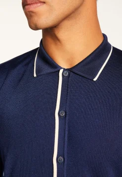 Montagut Short-sleeved shirt in Fil Lumière - Roman
