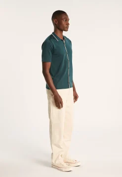 Montagut Short-sleeved shirt in Fil Lumière - Roman
