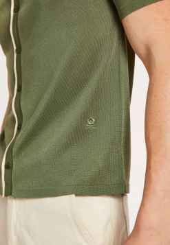 Montagut Short-sleeved shirt in Fil Lumière - Roman
