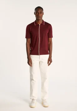 Montagut Short-sleeved shirt in Fil Lumière - Roman