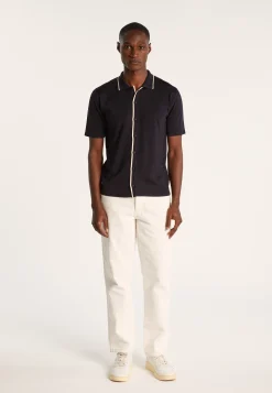 Montagut Short-sleeved shirt in Fil Lumière - Roman