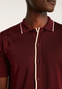 Montagut Short-sleeved shirt in Fil Lumière - Roman