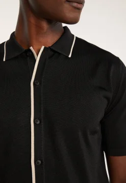 Montagut Short-sleeved shirt in Fil Lumière - Roman