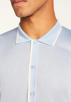 Montagut Short-sleeved shirt in Fil Lumière - Roman