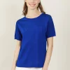 Montagut Short-sleeved T-shirt in Fil Lumière - Adeline
