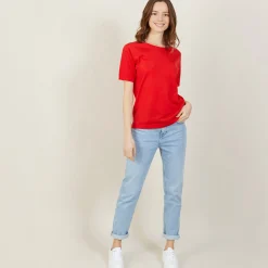Montagut Short-sleeved T-shirt in Fil Lumière - Adeline