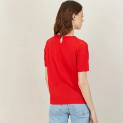 Montagut Short-sleeved T-shirt in Fil Lumière - Adeline