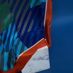 Montagut 100% silk scarf - Florine
