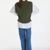 Montagut Sleeveless cashmere and wool sweater - Anika