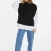 Montagut Sleeveless cashmere and wool sweater - Anika