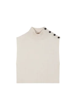 Montagut Sleeveless cashmere and wool sweater - Anika
