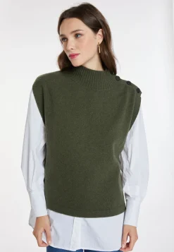 Montagut Sleeveless cashmere and wool sweater - Anika