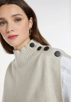 Montagut Sleeveless cashmere and wool sweater - Anika