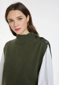 Montagut Sleeveless cashmere and wool sweater - Anika