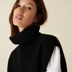 Montagut Sleeveless cashmere blend turtleneck sweater - Dalya