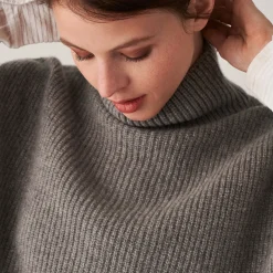 Montagut Sleeveless cashmere blend turtleneck sweater - Dalya