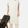 Montagut Sleeveless high neck tunic in wool and cashmere - Garance