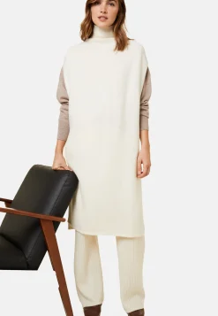 Montagut Sleeveless high neck tunic in wool and cashmere - Garance