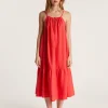 Montagut Sleeveless linen dress - Deborah