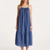 Montagut Sleeveless linen dress - Deborah