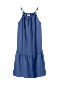 Montagut Sleeveless linen dress - Deborah