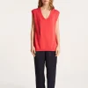 Montagut Sleeveless Organic Cotton Sweater - Isodor