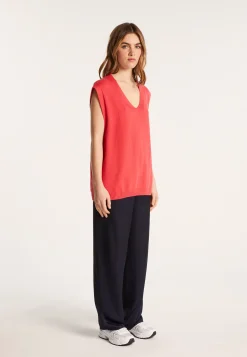 Montagut Sleeveless Organic Cotton Sweater - Isodor