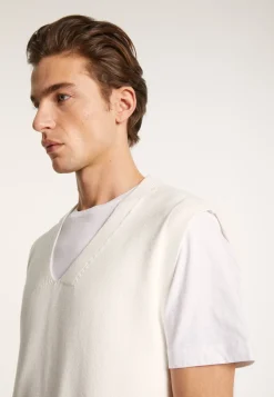 Montagut Sleeveless Organic Cotton Sweater - Isodor