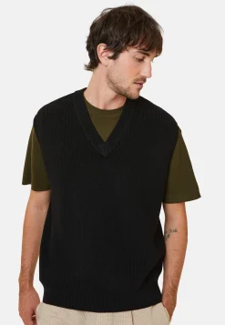 Montagut Sleeveless sweater in merino wool - Felipe