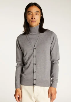 Montagut Sleeveless vest with logo in merino wool - Ernardo
