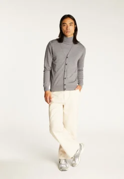 Montagut Sleeveless vest with logo in merino wool - Ernardo